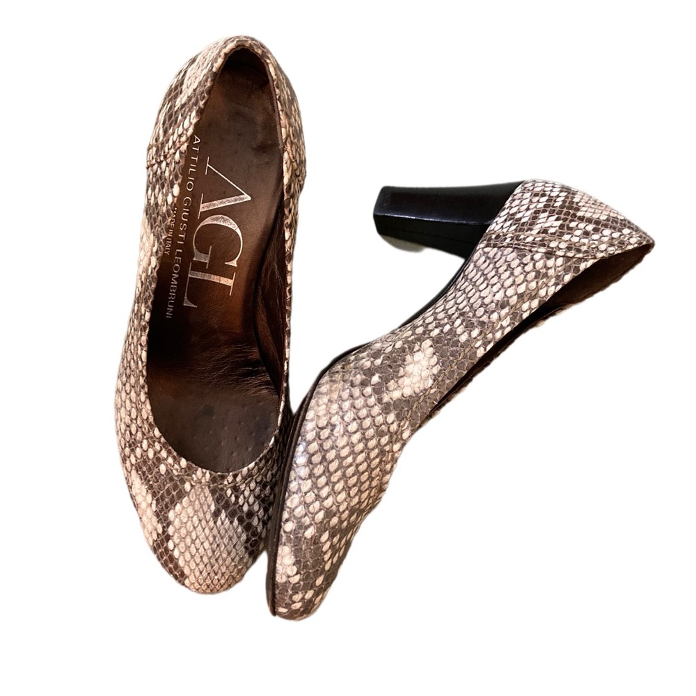 AGL Snakeskin Shoes